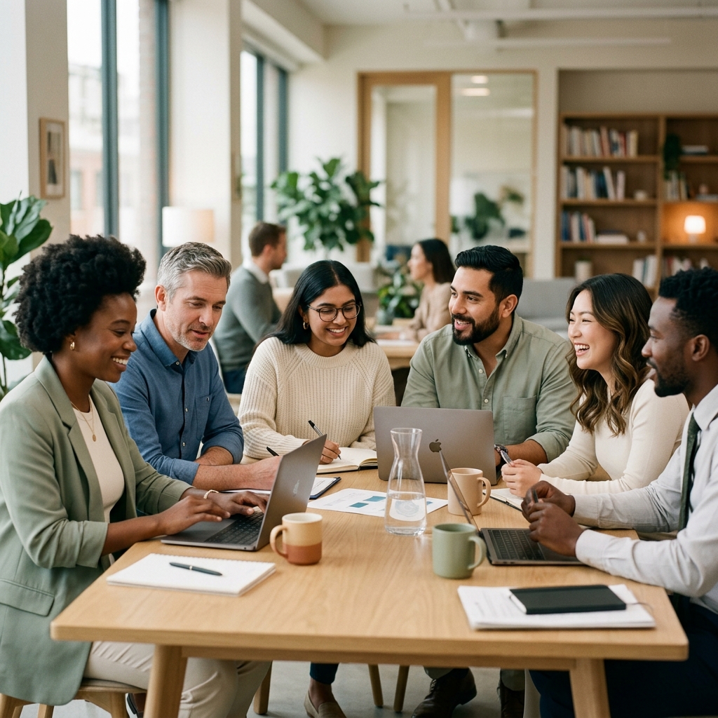TimeMatters team collaborating